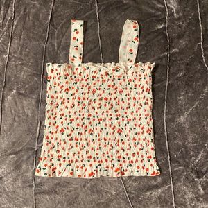 SHEIN cherry crop top size XS